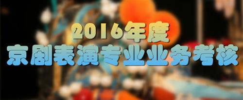 中出人妻中文字幕一区十八国家京剧院2016年度京剧表演专业业务考...